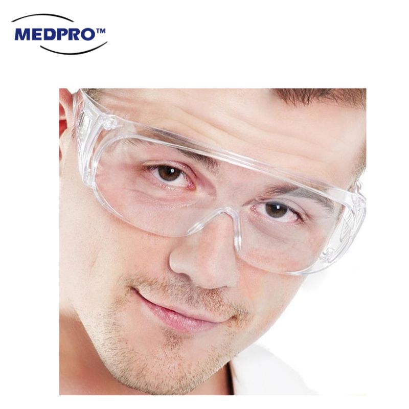 Clear Vented Safety Goggles Eye Protection / Lab Anti Fog Glasses – MEDPRO™ Medical Supplies