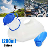 Unisex Durable Urinal with Cover 1000mls