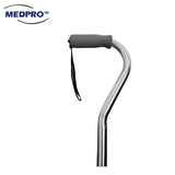 MEDPRO™ Anti-Rust Lightweight Off-set Walking Stick / Cane 300g