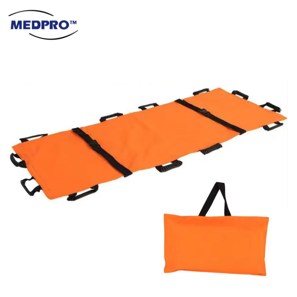 MEDPRO™ Canvas Emergency Rescue Stretcher (Orange) – MEDPRO™ Medical ...