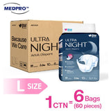 BW Ultra Night Absorbent Diapers (Day & Night use) – M & L