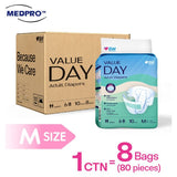BW Value Day Diapers (Day use) – M & L