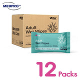BW Adult Wet Wipes (Gentle to Skin) – XL ( Ctn - 12 Packs)