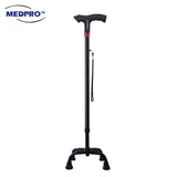 [NEW!] MEDPRO™ Intelligent Cane with FM Radio, Night Light & Emergency Alarm [Adjustable Height]