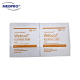 COVIDIEN Sterile Webcol Alcohol Swab, 2-Ply, 200pcs/Box (2 Sizes Available!)