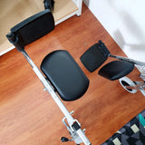 MEDPRO™ Lightweight Detachable Push Chair with Elevating Legrest & Flip-Up Armrest