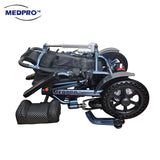 MEDPRO™ Electric Lightweight Travel Recliner Pushchair 15.7" w Headrest