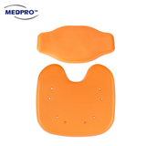 Foldable Toilet Shower Chair with Flip-up Armrest