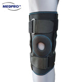MEDPRO™ Hinged Knee Brace, Adjustable Compression Knee Support, Open Patella Knee Wrap