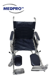 Chrome Elevating Wheel Chair