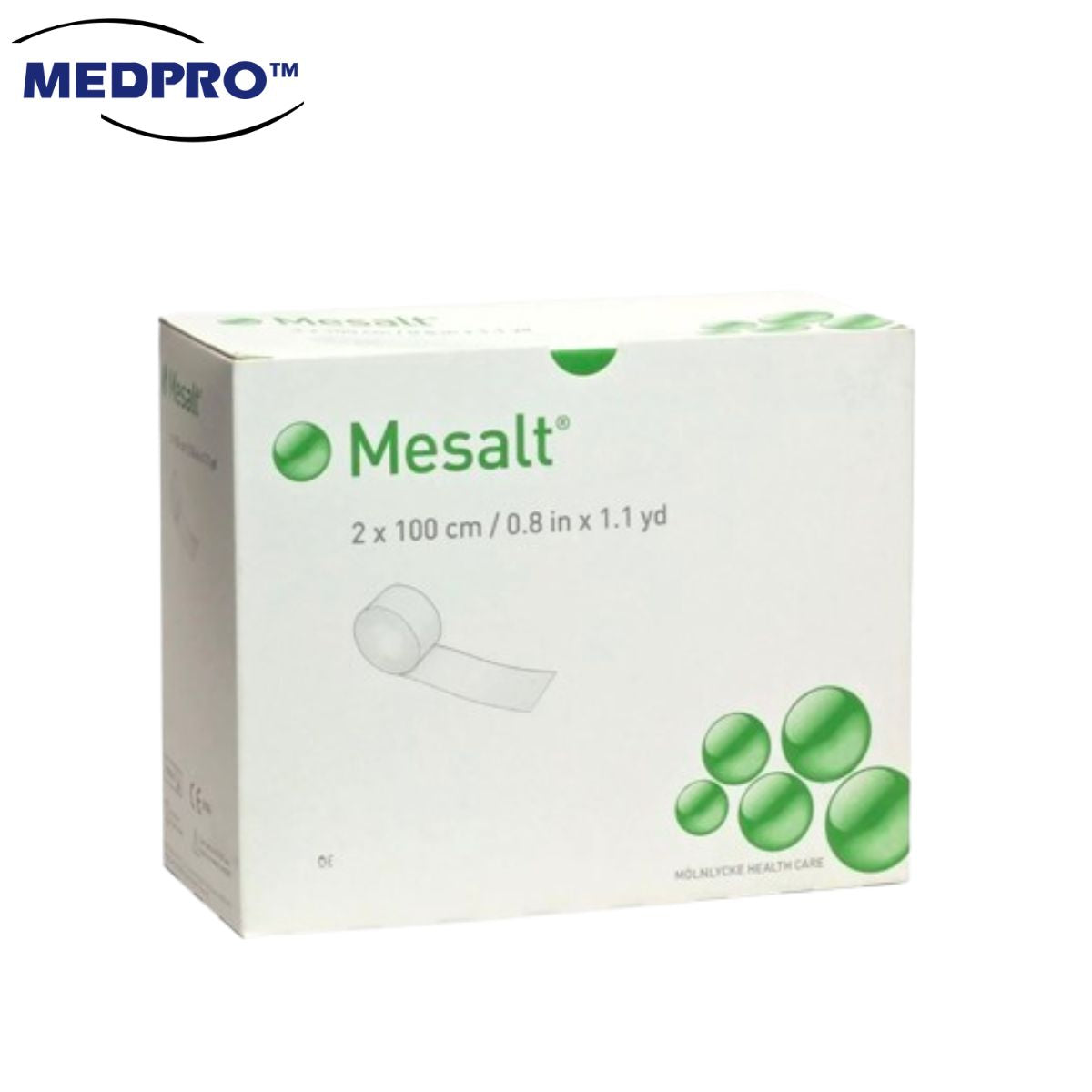 Molnlycke Mesalt Ribbon Gauze Dressing (2cm x 100cm)