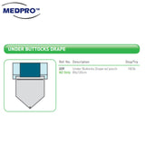Molnlycke Under Buttocks Drape 85 x 120cm 20s REF: 229