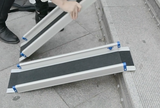 Extendable Aluminium Telescopic Wheelchair Ramp 3.5 to 6 Feet