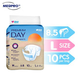 BW Premium Day Adult Diaper (Day Use) – M & L