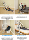MEDPRO™ LEVIO STAND Electric Patient Hoist with Body Sling 230kg