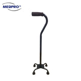 [NEW!] MEDPRO™ Brown Anti-Rust Quad Cane / Quad Stick 700g