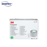 3M™ Transpore™ Surgical Tape 2.5 cm x 9.1m [12 pcs/box] 1527-1