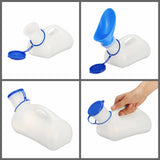 Unisex Durable Urinal with Cover 1000mls