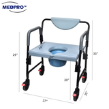 MEDPRO™ Bariatric Mobile Commode