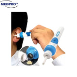 Electric Vacuum Ear Wax Removal Tool with Soft Ear Tips & Cleaning Brush - MEDPRO™ Medical Supplies