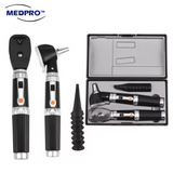 (2 in 1 Set) LED Light Otoscope + Direct Ophthalmoscope