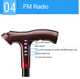 [NEW!] MEDPRO™ Intelligent Cane with FM Radio, Night Light & Emergency Alarm [Adjustable Height]