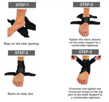 MEDPRO™ Adjustable Ankle Support Brace Wrap for Ankle Injury Support