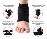 MEDPRO™ Adjustable Ankle Support Brace Wrap for Ankle Injury Support