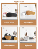 Anti-Slip Adhesive Rubber Pad for Shoe Soles (1 Pair, 2 Pcs)