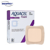 [EXP: 03/2027] ConvaTec Aquacel Adhesive Foam Dressing 10cm x 10cm (420680) (10pcs/box)