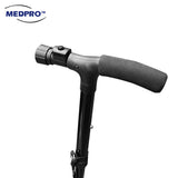 Foldable Trusty Cane with LED Light & Adjustable Height - MEDPRO™ Medical Supplies