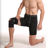 MEDPRO™ Knee Support Elastic Sleeve with Thigh & Calf Tightening Straps | Patella Hole Knee Brace