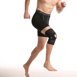 MEDPRO™ Knee Support Elastic Sleeve with Thigh & Calf Tightening Straps | Patella Hole Knee Brace