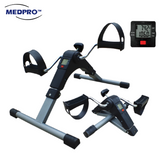 MEDPRO™ Foldable Pedal Exerciser with Digital Meter for Arms & Legs