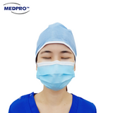 Non-woven Disposable Tie On Nurse / Surgical Cap Tie-On 100pcs/pack