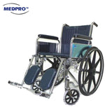 Chrome Elevating Wheel Chair - MEDPRO™ Medical Supplies