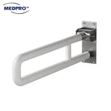 Folding U-Shaped Toilet Grab Bar (Stainless Steel + ABS) 60cm