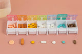 7 Days Pill Organizer Storage Box