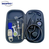 MEDPRO Classic Stethoscope Case / Pouch / Bag - All Black - MEDPRO™ Medical Supplies