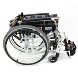 Miki Detachable Wheel Chair Foldback with Assisted Brakes - MEDPRO™ Medical Supplies
