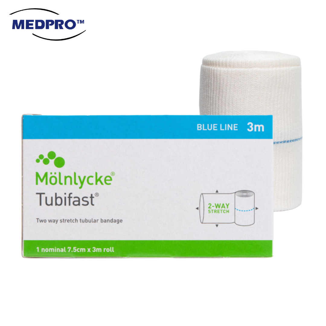 Molnlycke Tubifast 3M Roll (Blue Line) 7.5cm x 3m