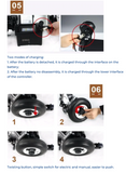 Nissin UL30 Ultra Lightweight Folding Electric Powerchair - MEDPRO™ Medical Supplies