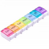 7 Days Pill Organizer Storage Box