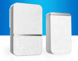 Long Range Wireless Doorbell for Patients at Home - 2 Call Bells with 1 Ring Speaker (Local Plug) for Toilet & Bedside - MEDPRO™ Medical Supplies