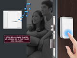 Long Range Wireless Doorbell for Patients at Home - 2 Call Bells with 1 Ring Speaker (Local Plug) for Toilet & Bedside - MEDPRO™ Medical Supplies