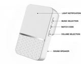 Long Range Wireless Doorbell for Patients at Home - 2 Call Bells with 1 Ring Speaker (Local Plug) for Toilet & Bedside - MEDPRO™ Medical Supplies