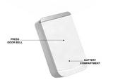 Long Range Wireless Doorbell for Patients at Home - 2 Call Bells with 1 Ring Speaker (Local Plug) for Toilet & Bedside - MEDPRO™ Medical Supplies