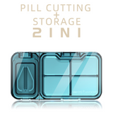 New Style Portable Pill Box as Pill Cutter and Storage [4 colours available] - MEDPRO™ Medical Supplies