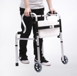 MEDPRO™ NEW Style Foldable Walking Frame / Rollator Walker + Wide Chair Seat with Adjustable Height Full Set[Fall Prevention for Elderly] - MEDPRO™ Medical Supplies