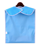 MEDPRO™ Adult Bib with Pocket in PVC Plain Blue 45cm x 65cm (Waterproof & Reusable!) - MEDPRO™ Medical Supplies